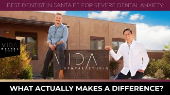 Struggling with severe dental anxiety in Santa Fe, NM? Discover VIDA Dental Studio's compassionate care & advanced techniques for a calm, comfortable dental experience.